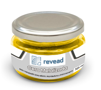 CERA METALIZADA 325ml - para estuco y microtextura